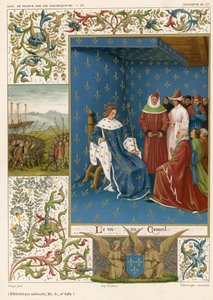 Le roi en conseil - French School