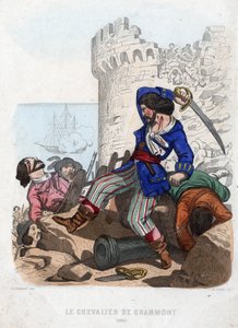 Le chevalier de Grammont pirate du XVIIe siècle - French School