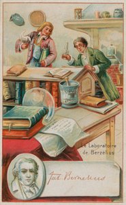 Le laboratoire du chimiste suisse Jöns Jacob Berzelius - French School