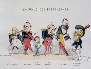 Le magazine des prétendants - le comte de Chambord (Henri Charles Ferdinand Marie Dieudonné d