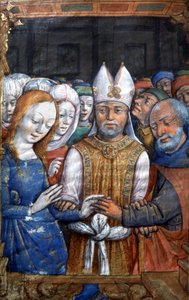 Le mariage de la Vierge Marie et Joseph - French School