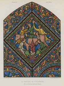 Le martyre de Saint Eustache - French School