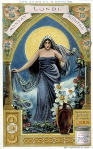 La lune incarne le lundi