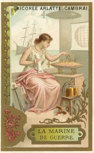 La marine - French School