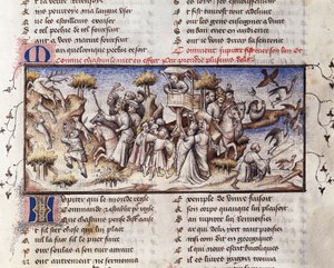 La noblesse chassant sous l