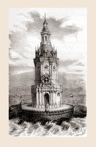 Le phare de Cordouan du XVIIe siècle, près de l