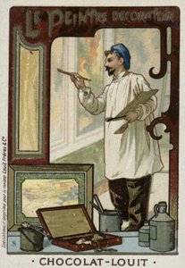 Le peintre et décorateur - French School