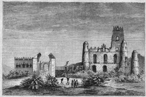 Le palais des Negouss (Négus) ou rois d