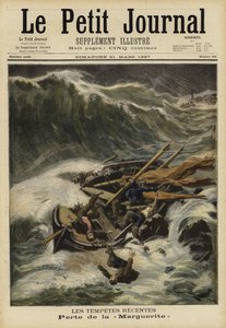 Les récentes tempêtes, France, 1897 - French School