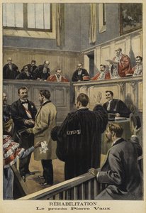 La réhabilitation de Pierre Vaux, France, 1897 - French School