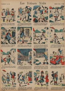 Les voleurs volés - French School