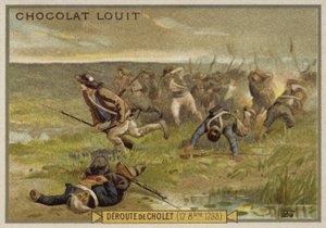 La déroute de Cholet, Guerre de Vendée, Révolution française, 17 octobre 1793 - French School