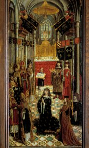 Le sacre de Louis XII (1462-1515) à la cathédrale de Reims le 27 mai 1498 - French School
