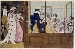 Le sérail en boutique : maison de prostitution au Palais Royal - French School