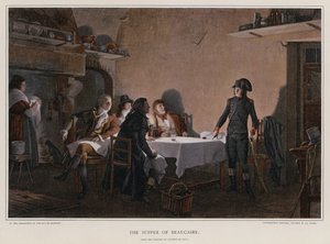 Le souper de Beaucaire - French School