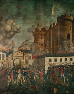 La prise de la Bastille ... - French School