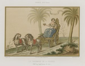 Le triomphe de la France - French School
