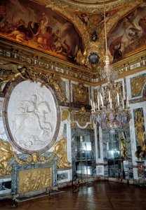 Le salon de la guerre au Palais de Versailles - French School
