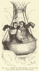 Théâtre du Palais-Royal: Voyage entre ciel et terre - French School