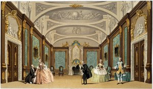 Scène de théâtre, France - French School