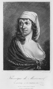 Théroigne de Méricourt, gravé par Charles Devrits - French School
