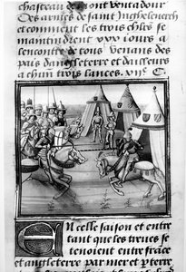 Tournoi de trente jours, des Chroniques de Froissart - French School