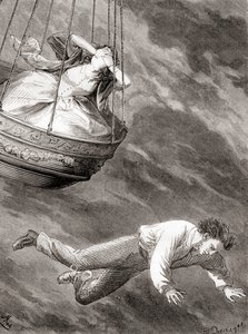 Thomas Harris, scientifique londonien inventif et lieutenant et pionnier anglais de la montgolfière qui est tombé à sa mort d