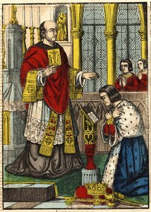 Thomas Helie, confesseur du roi Saint Louis - French School