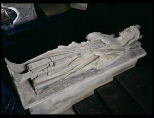 Tombe de Charles Martel (690-741) - French School
