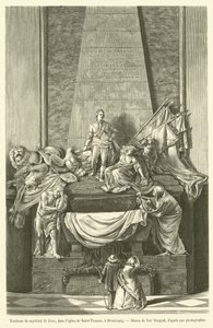 Tombeau du maréchal de Saxe, dans l