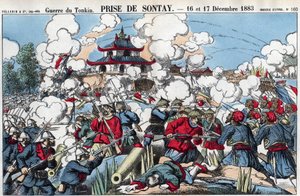 Guerre du Tonkin : prise de Sontay, 16 et 17 décembre