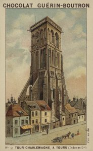 Tour Charlemagne, à Tours, Indre-et-Loire