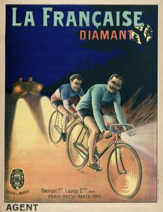 Affiche du Tour de France de 1911 - French School