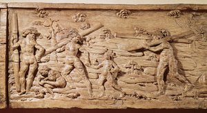 Commerce du bois du Brésil, vers 1550 - French School