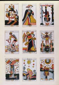 Cartes de Tarot traditionnelles - French School