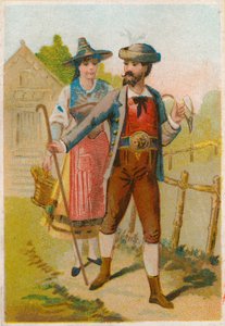 Costume traditionnel - French School