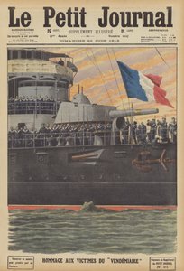 Hommage aux victimes du naufrage du sous-marin français Vendémiaire - French School