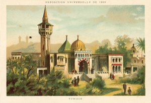 Tunisie, Exposition Universelle 1889, Paris