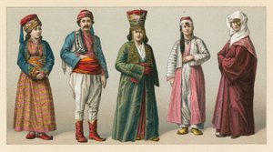 Costume turc - French School