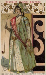 Dame turque, 19ème siècle - French School