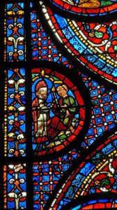 Deux hommes, un assis - French School