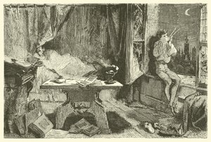 Tycho Brahe mesurant la distance qui sépare les étoiles - French School