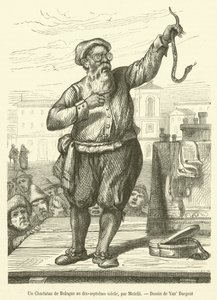 Un Charlatan de Bologne au dix-septième siècle - French School