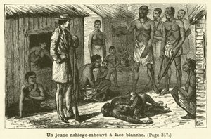 Un jeune nshiego-mbouvé à face blanche - French School