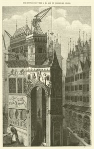 Une Entree de Ville a la Fin du Quinzieme Siecle - French School