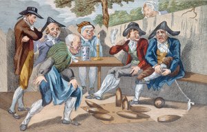 Une Partie de Quilles - French School