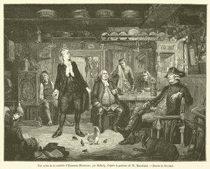 Une scène de la comédie d
