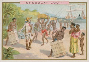 Déchargement de la cargaison d