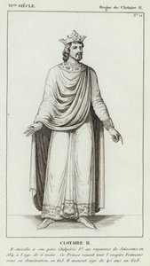 VIe siècle, Règne de Clotaire II, Clotaire II - French School