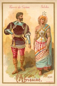 Vasco da Gama et Selika, de l
